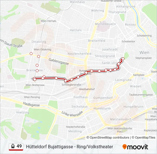 49 Light Rail Line Map