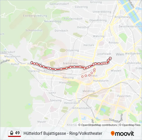 49 Light Rail Line Map