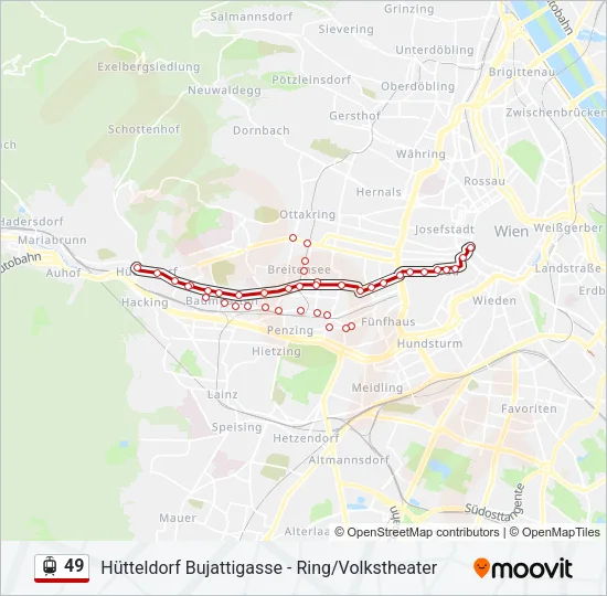 49 Light Rail Line Map