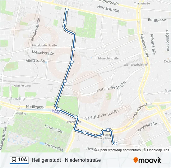 10A  Line Map