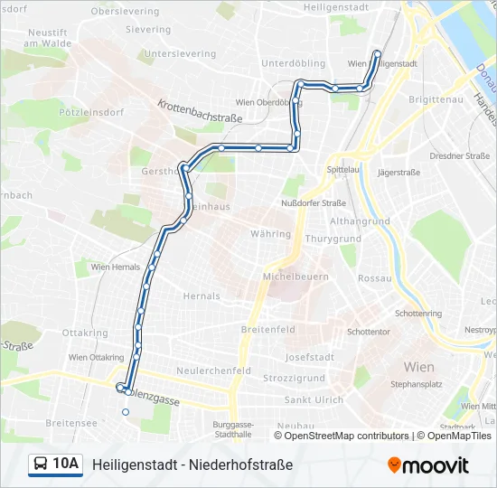 10A  Line Map