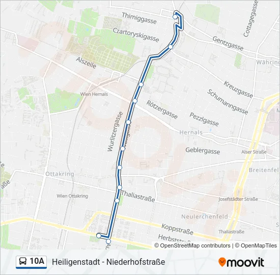 10A  Line Map