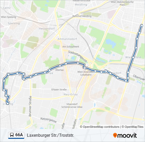 66a Route: Schedules, Stops & Maps - Laxenburger Str./Troststr. (Updated)