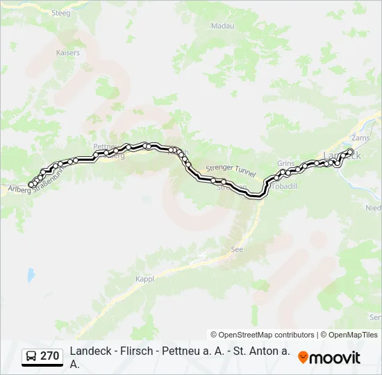 270  Line Map