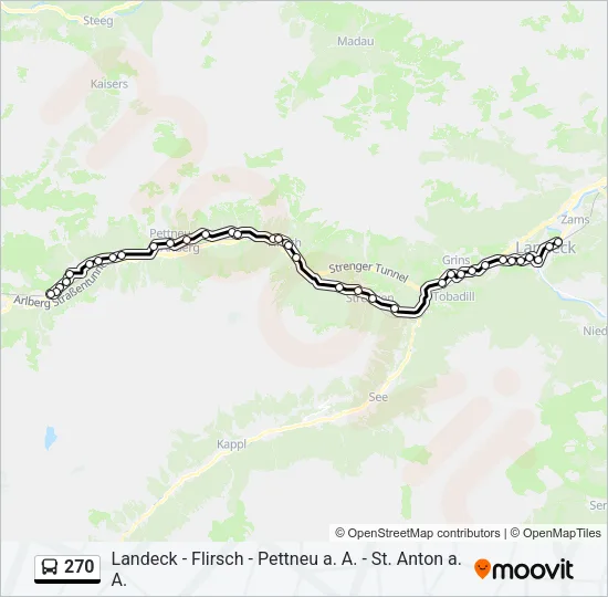 270  Line Map