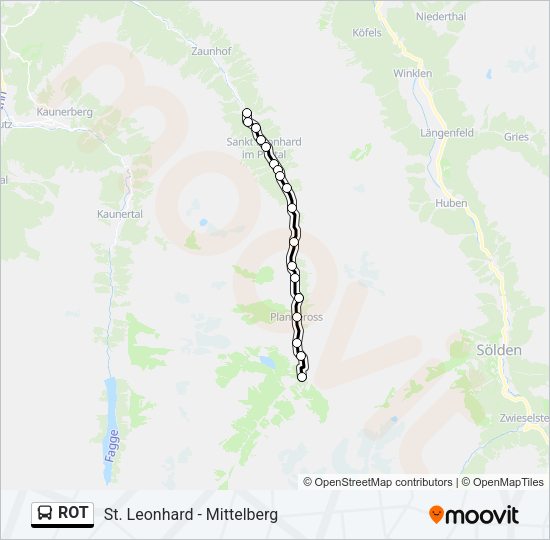 ROT Bus Line Map