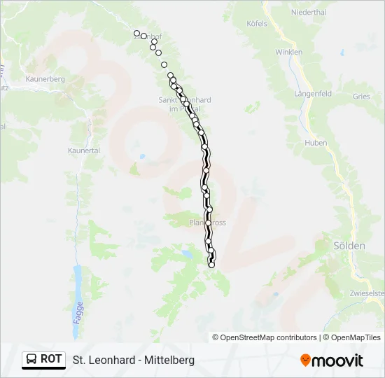ROT Bus Line Map