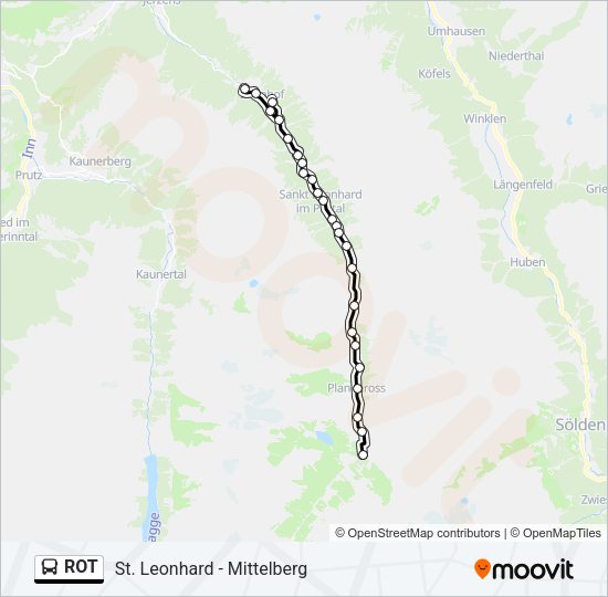 ROT Bus Line Map