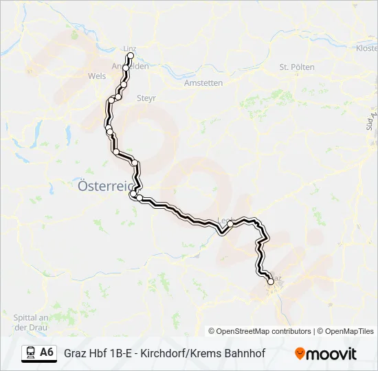 A6  Line Map