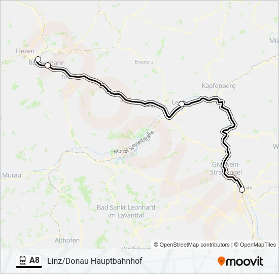 A8  Line Map