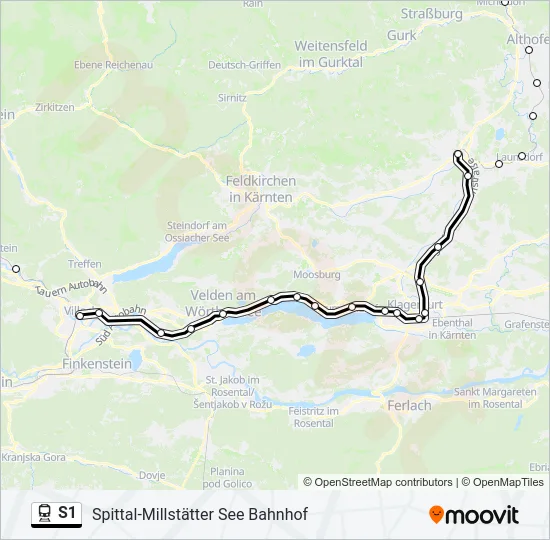 S1  Line Map