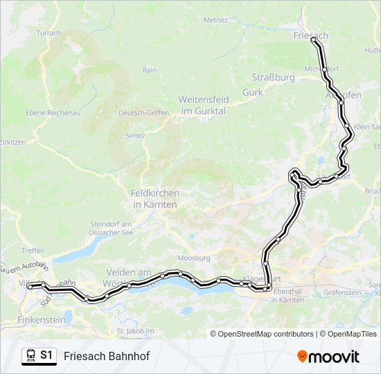 S1  Line Map