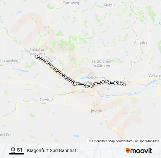 S1  Line Map