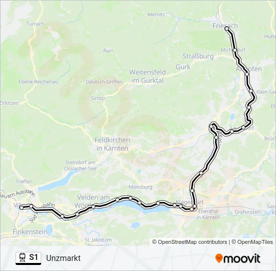 S1  Line Map
