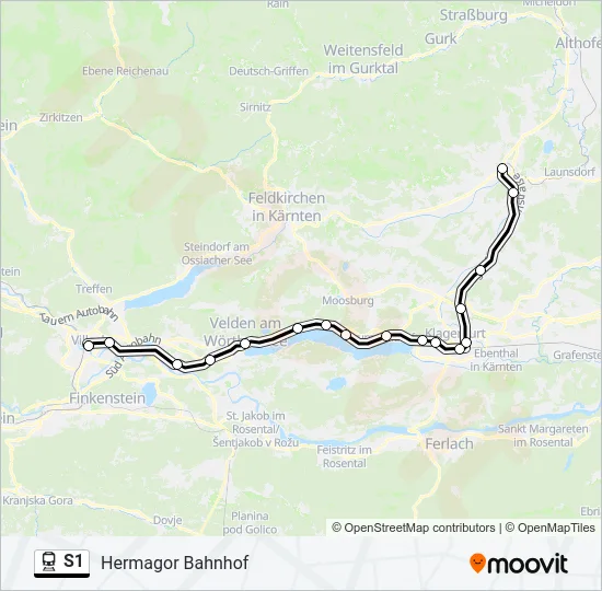 S1  Line Map