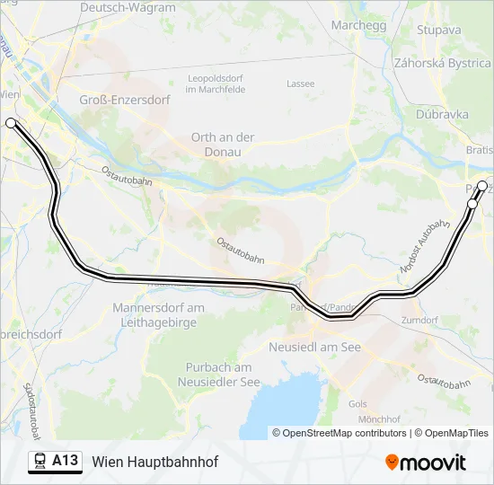 A13  Line Map