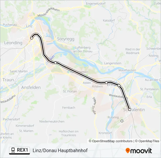 REX1  Line Map