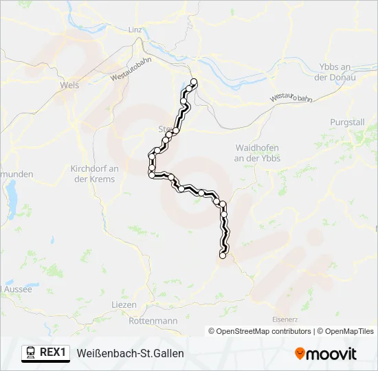 REX1  Line Map