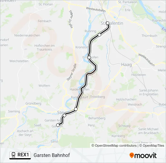 REX1  Line Map
