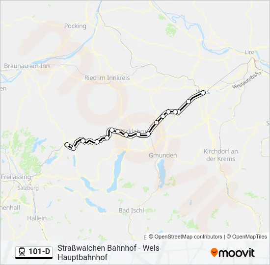 101-D  Line Map