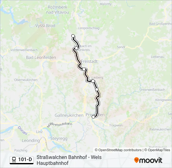101-D  Line Map