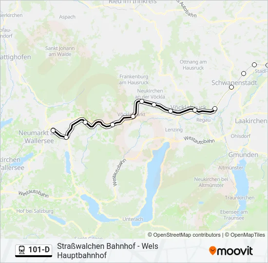 101-D  Line Map