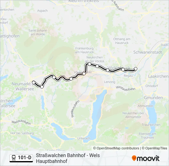 101-D  Line Map