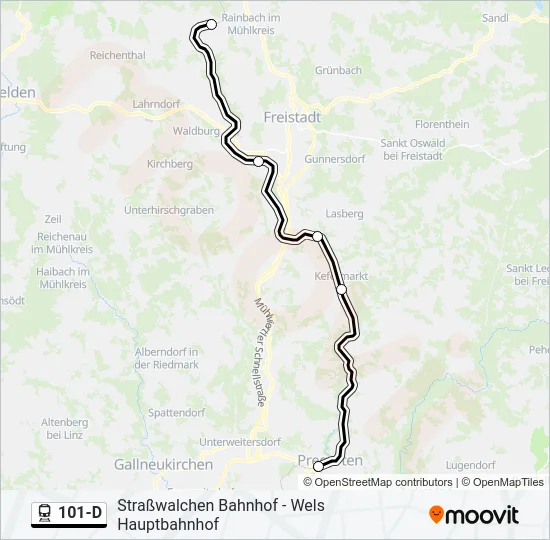 101-D  Line Map