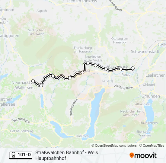 101-D  Line Map
