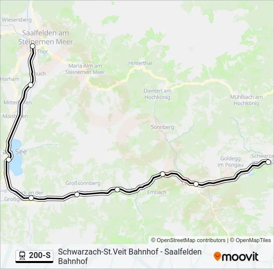 200-S  Line Map
