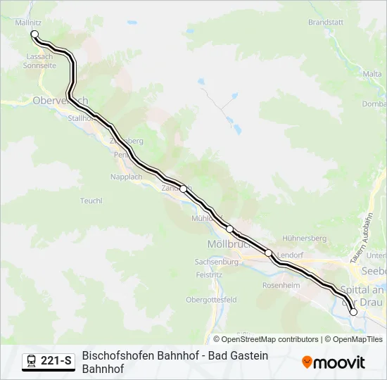 221-S  Line Map
