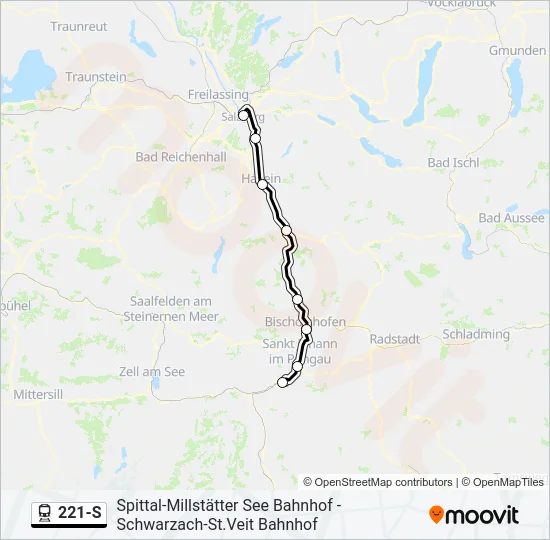 221-S  Line Map
