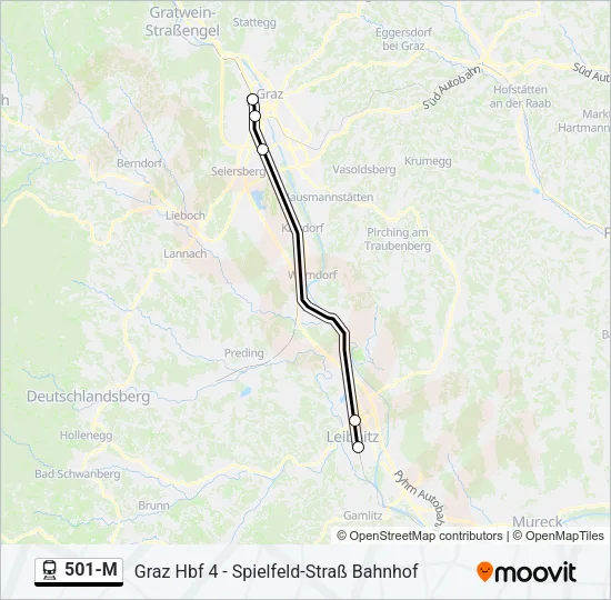 501-M  Line Map