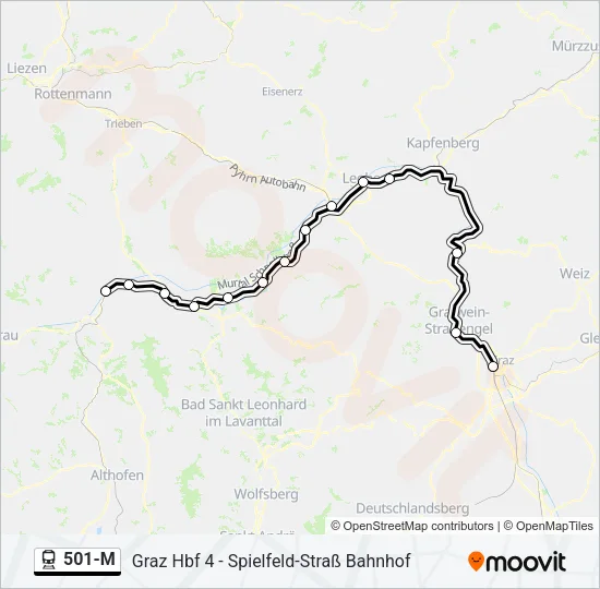 501-M  Line Map