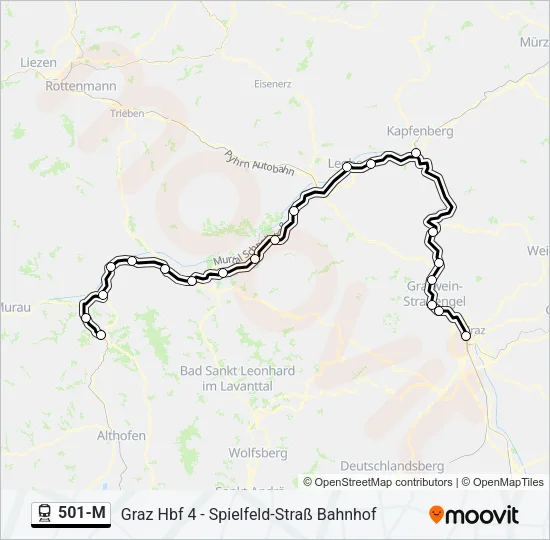 501-M  Line Map