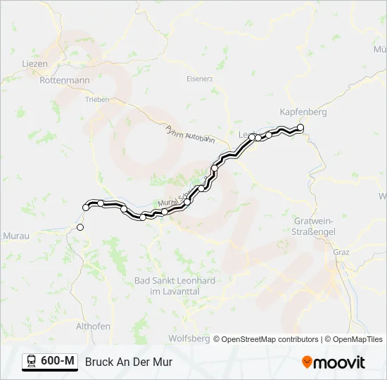 600-M  Line Map