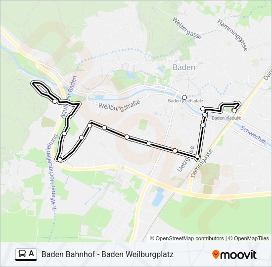 A Bus Line Map