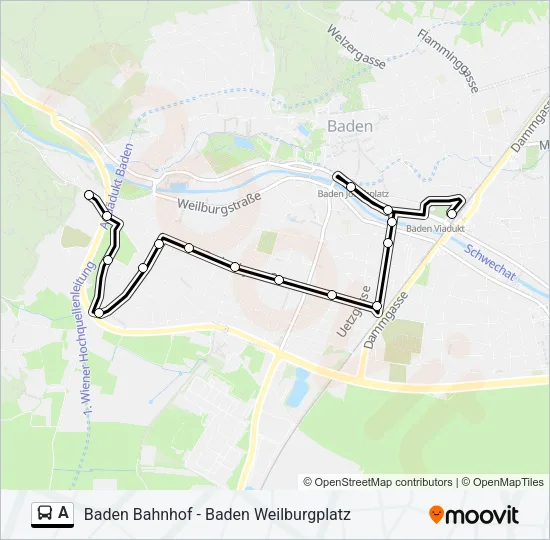 A Bus Line Map