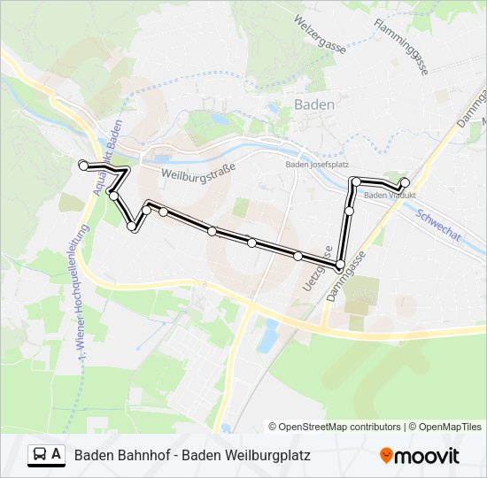 A Bus Line Map