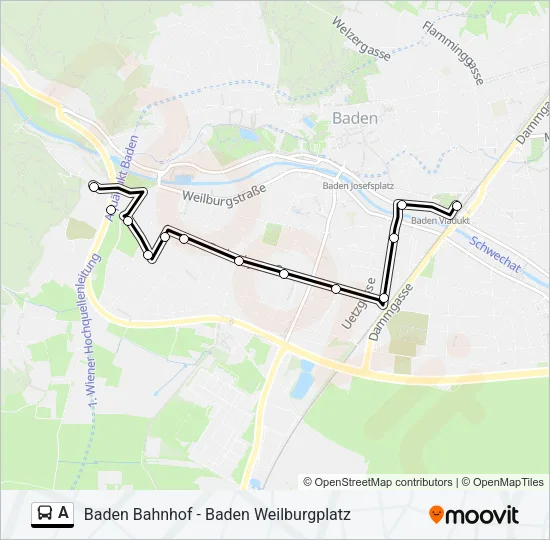 A Bus Line Map