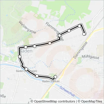 C Bus Line Map