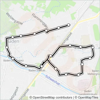 C Bus Line Map