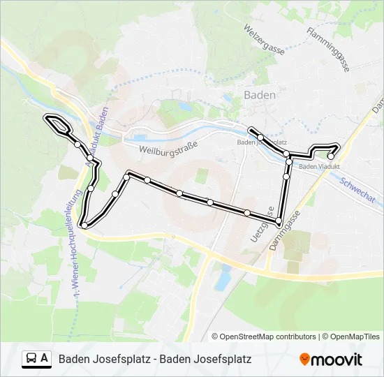 A Bus Line Map