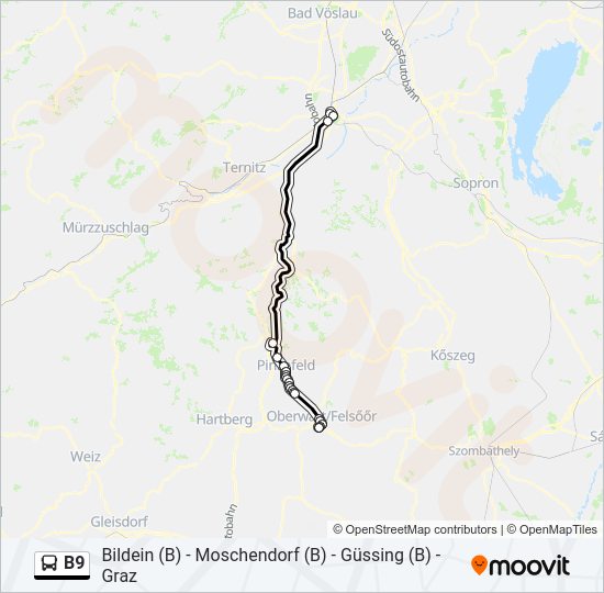 b9-route-schedules-stops-maps-wiener-neustadt-hauptbahnhof-updated