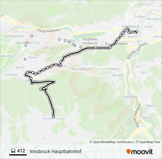 412  Line Map