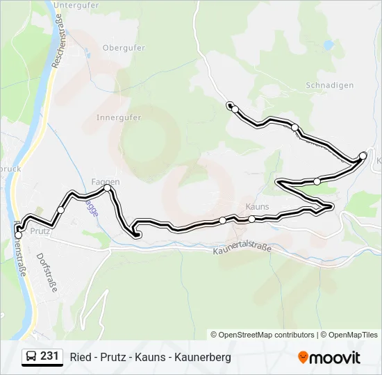 231  Line Map