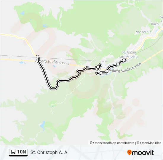 10N  Line Map