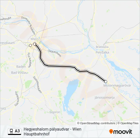A3  Line Map