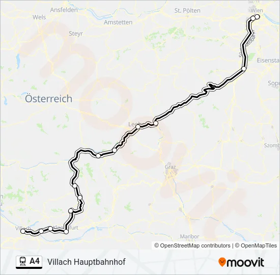 A4  Line Map