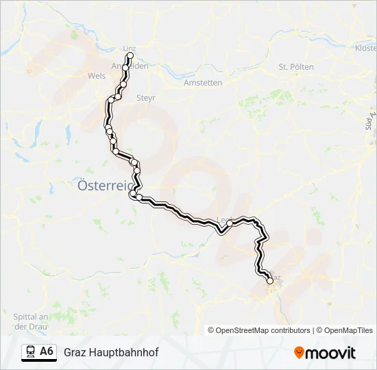 A6  Line Map